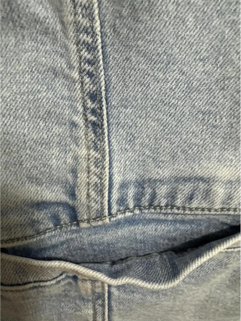 American Eagle denim vest M - Picture 3 of 7